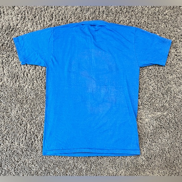 1986 World’s Greatest Dad Taz Warner Bros Vintage T-Shirt Size Medium Made USA - Picture 4 of 5